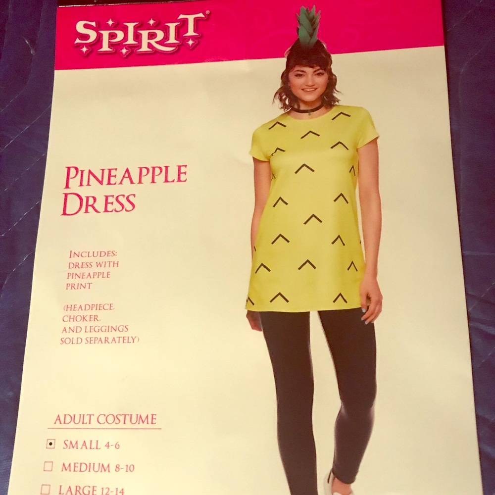 Pineapple Halloween costume